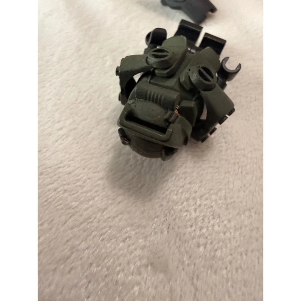 Lego Military Minifigure with Olive Armor Mini Figure